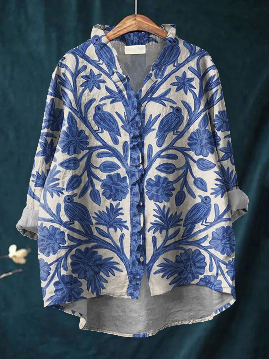 Jasmine | Elegant Bloom Blouse