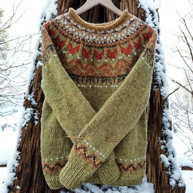 Lauren | Woodland Ember Sweater