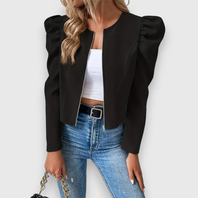 Phoebe | Puff Shoulder Blazer