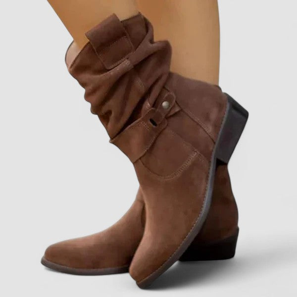 Alva | Slouchy Mid-Calf Boots