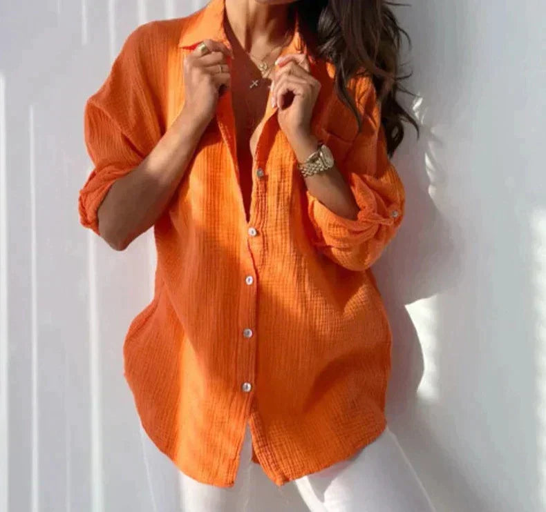Valerie | Relaxed Solid Blouse