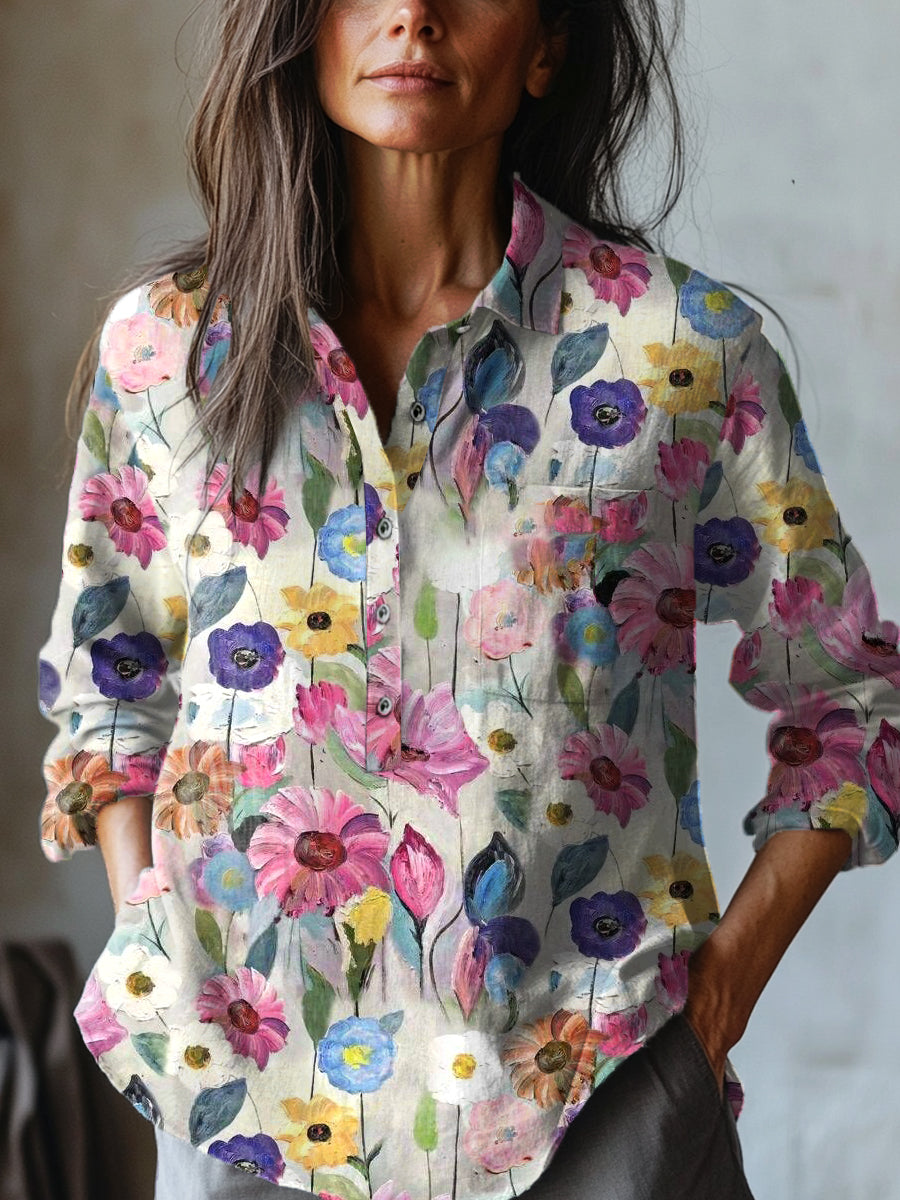 Karen | Artistic Bloom Blouse