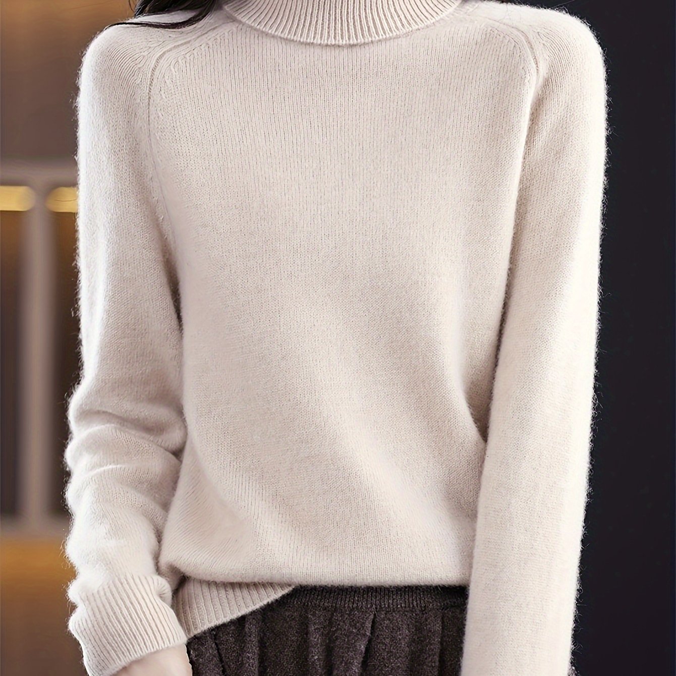 Isabelle | Refined Turtleneck Sweater