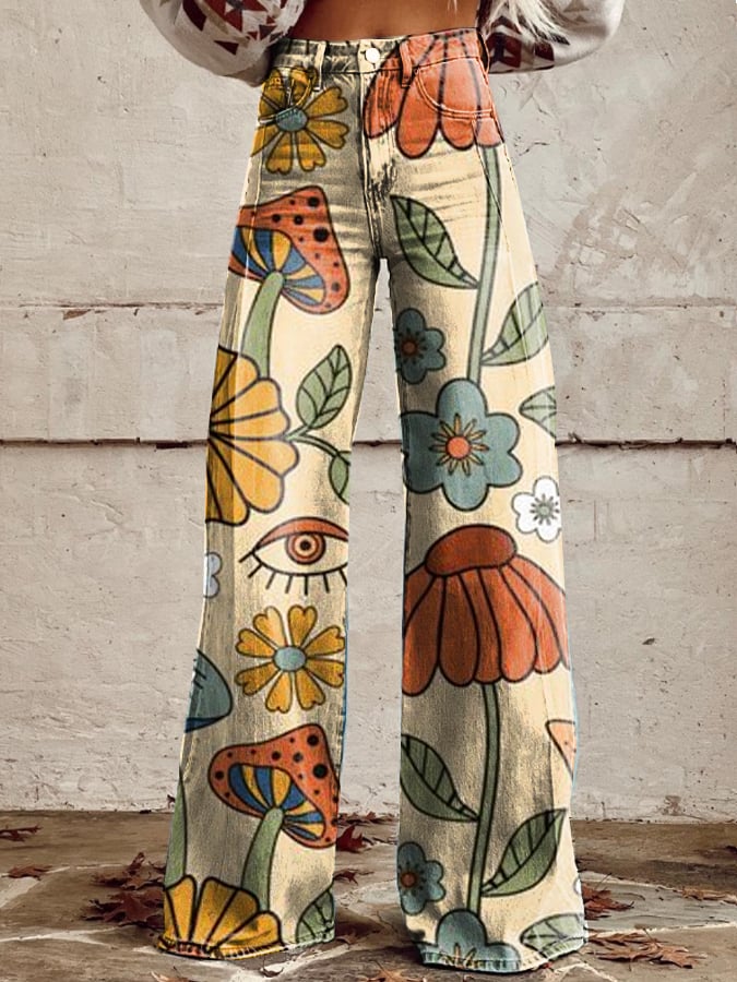 Taylor | Artistic Printed Pants