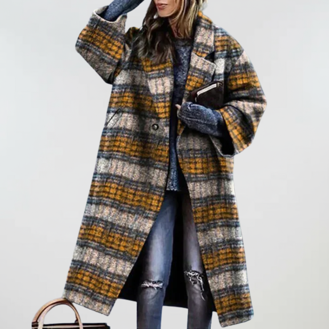 Astrid | Autumn Check Coat