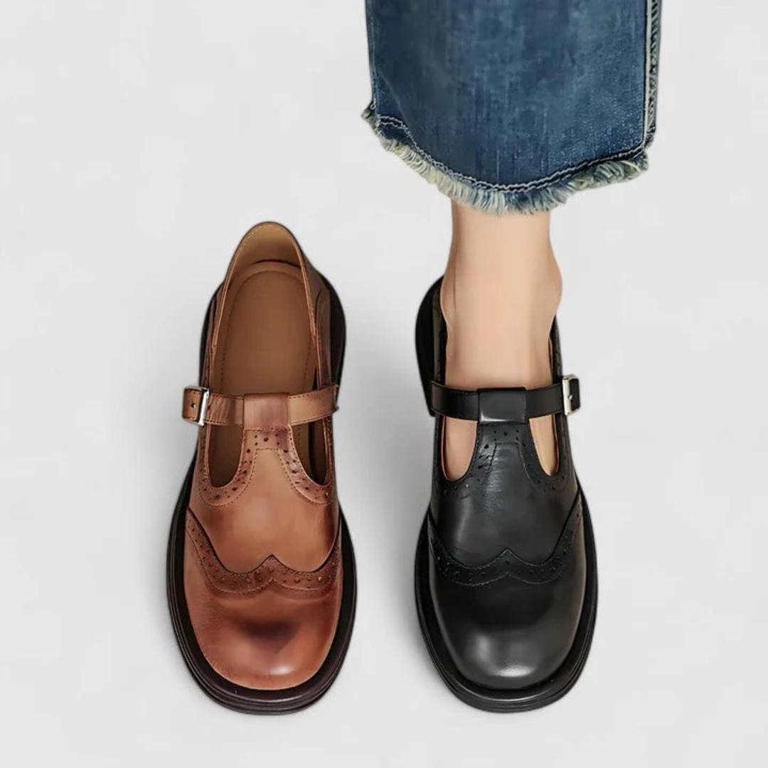 Margaux | Heritage Wingtip Flats