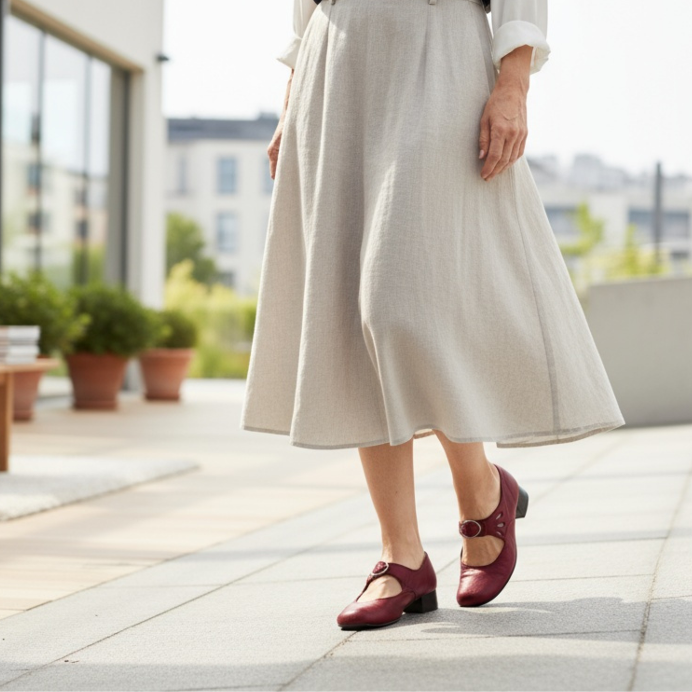 Greta | Classic Comfort Heels