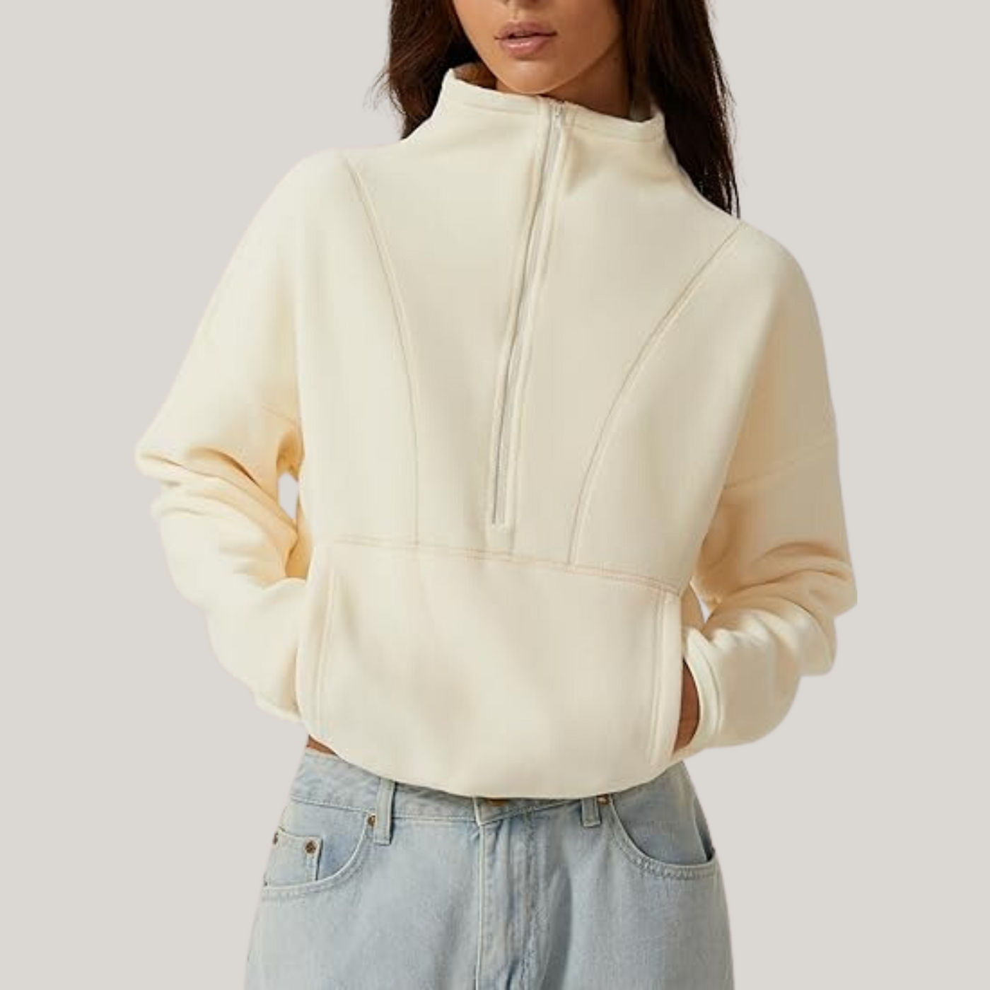 Karina | Effortless Zip Pullover