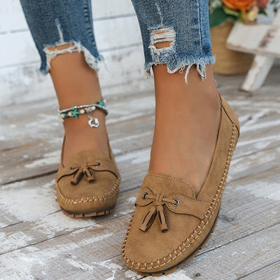 Taylor | Soft Bow Loafers