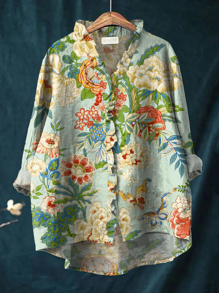 Heidi | Elegant Bloom Blouse