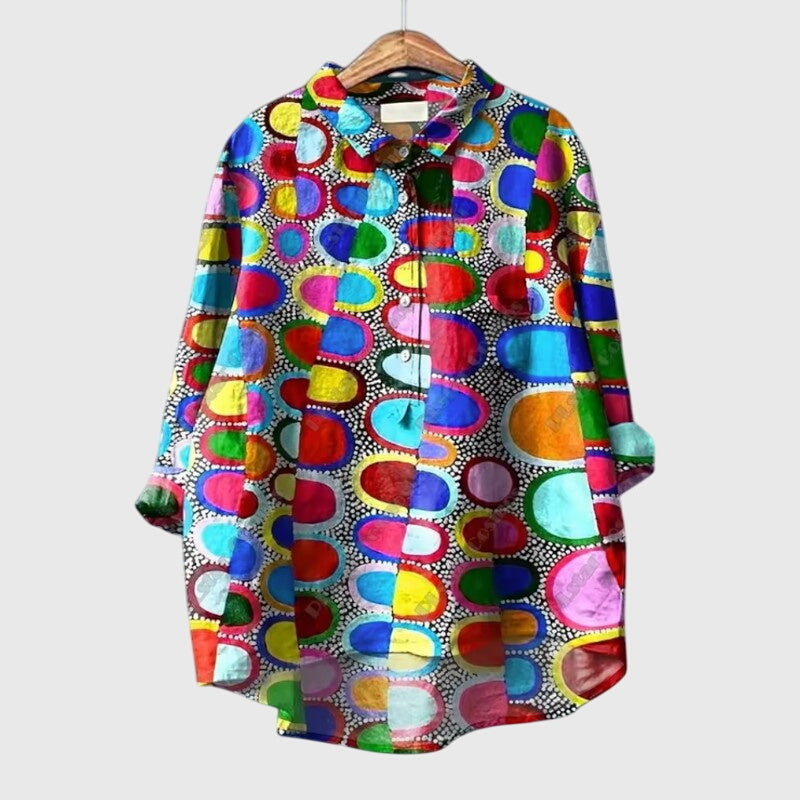 Naomi | Vibrant Art Blouse