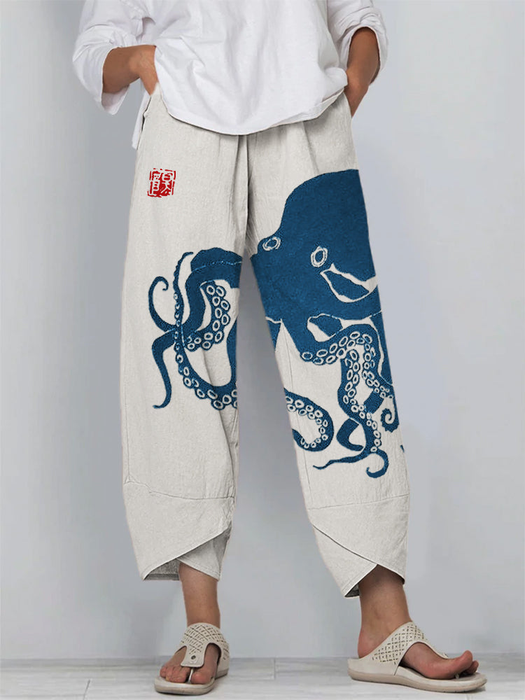 Brooklyn | Ink Octopus Pants