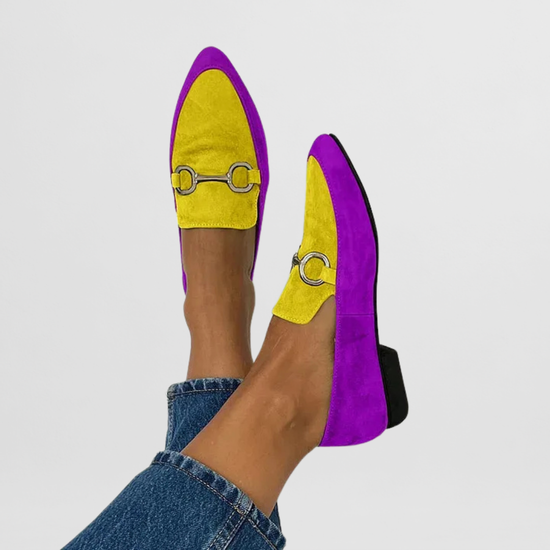 Ashanti | Bold Metal-bit Loafers