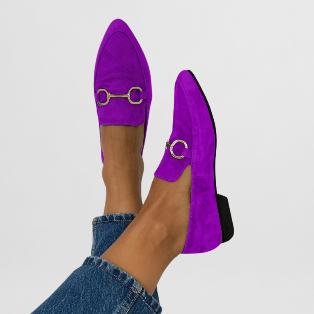 Ashanti | Bold Metal-bit Loafers