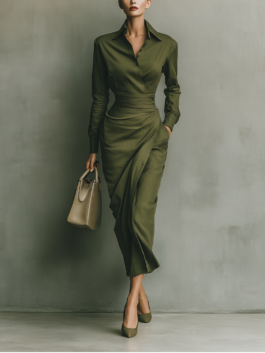 Audrey | Sculpted Wrap Dress