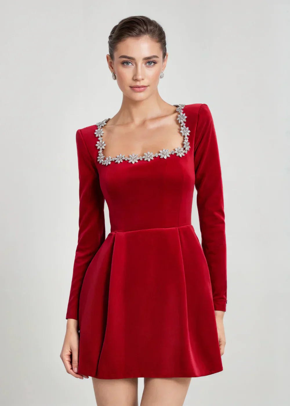 Vivienne | Velvet Elegance Dress
