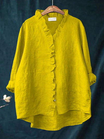 Vanessa | Ruffled Elegance Blouse