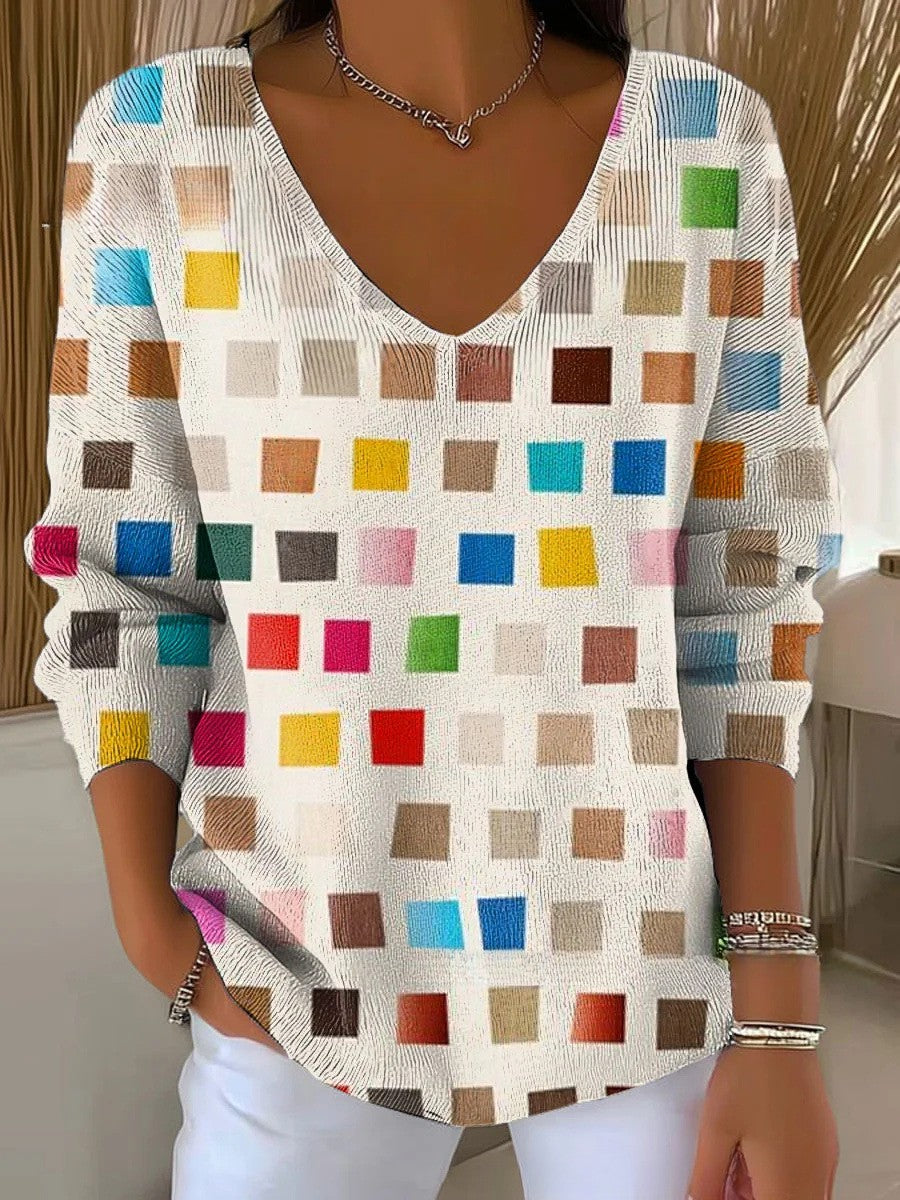 Harper | Color Square Blouse