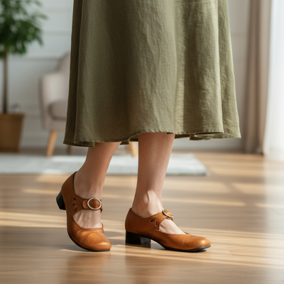 Greta | Classic Comfort Heels