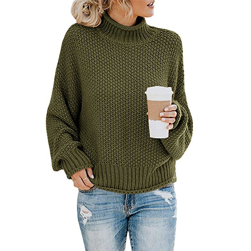 Savannah | Classic Knit Mock Neck Sweater