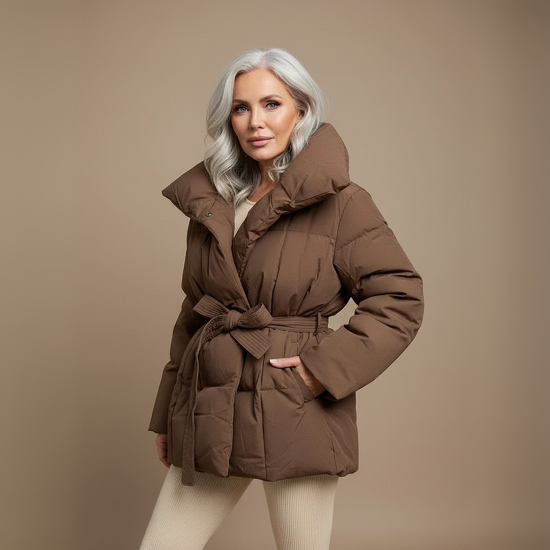 Agnes | Belted Winter Puffer