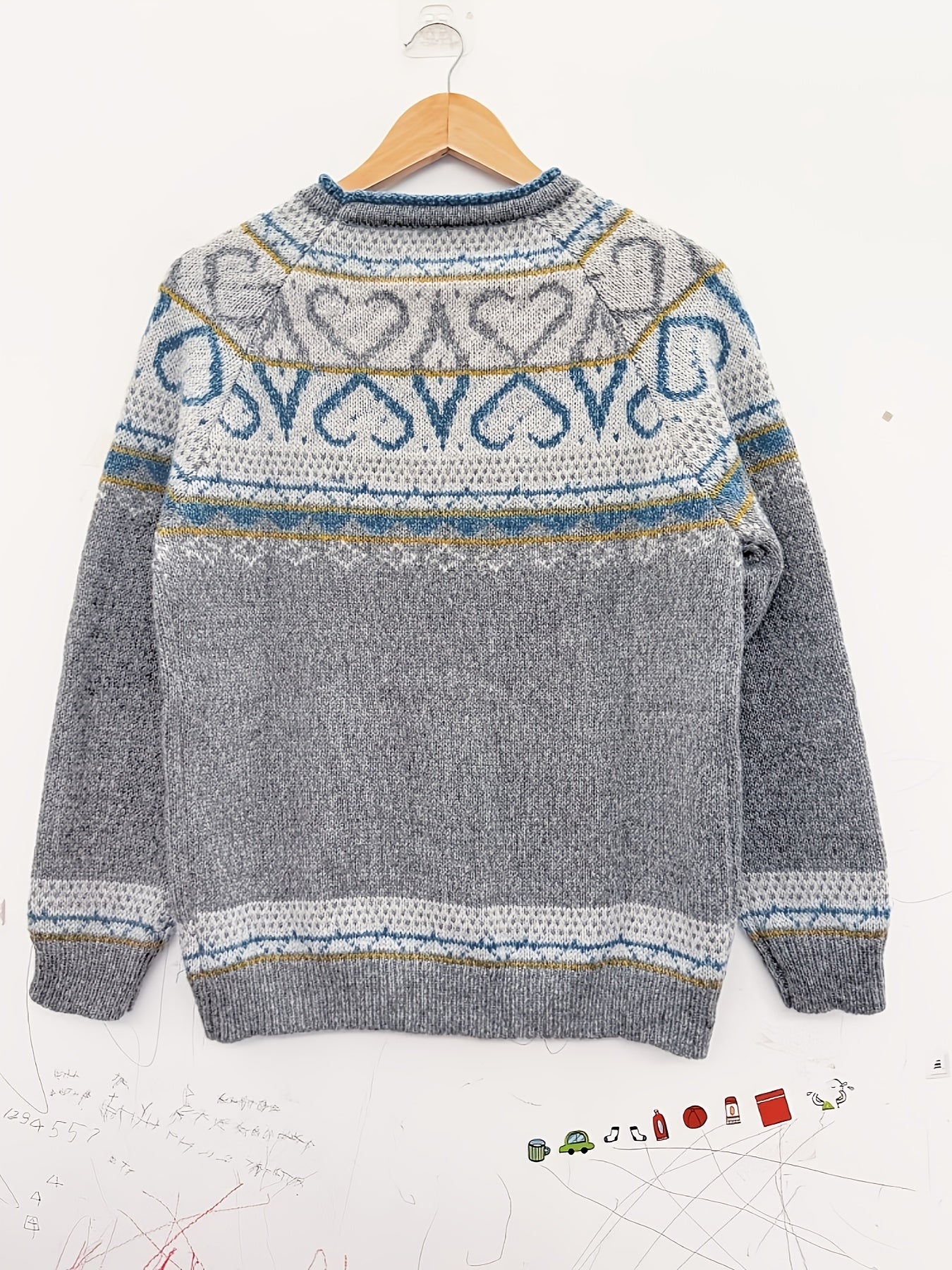 Evelyn | Silver Fjord Sweater