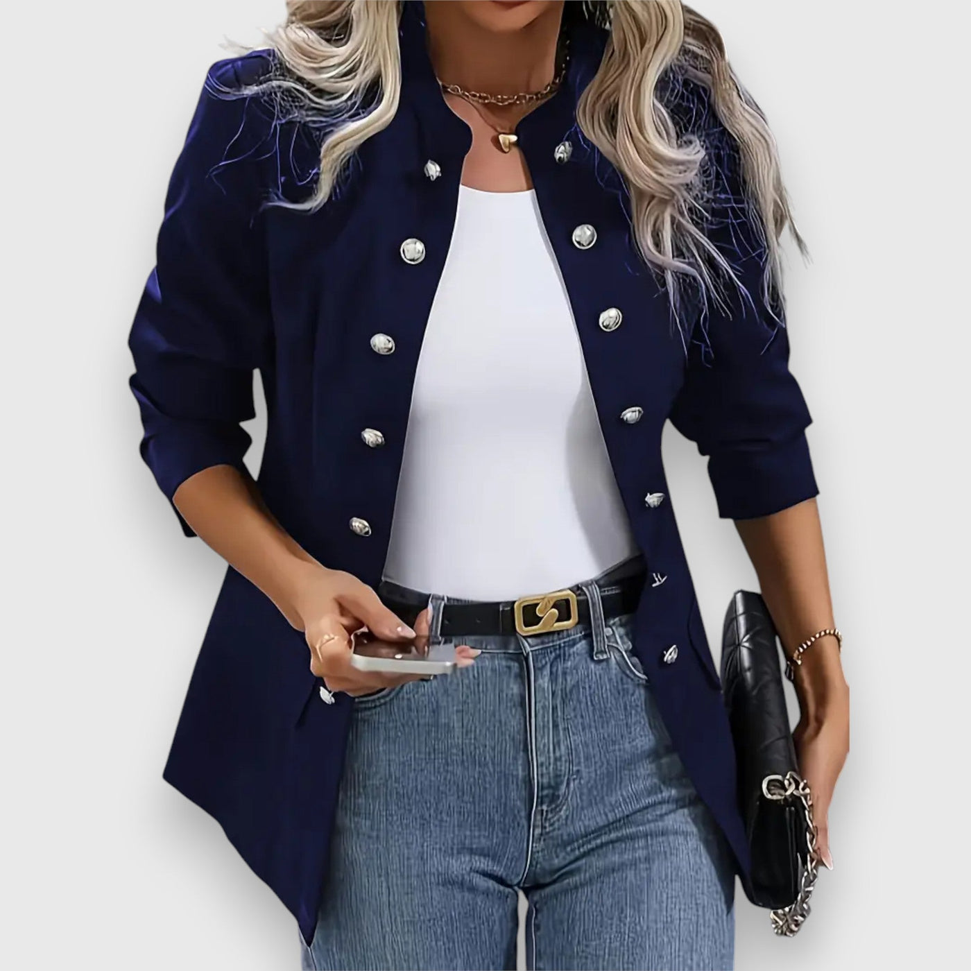 Johanne | Military-Inspired Blazer