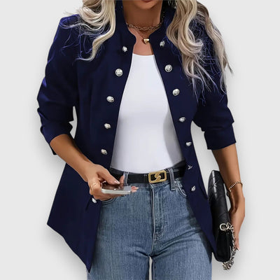 Johanne | Military-Inspired Blazer