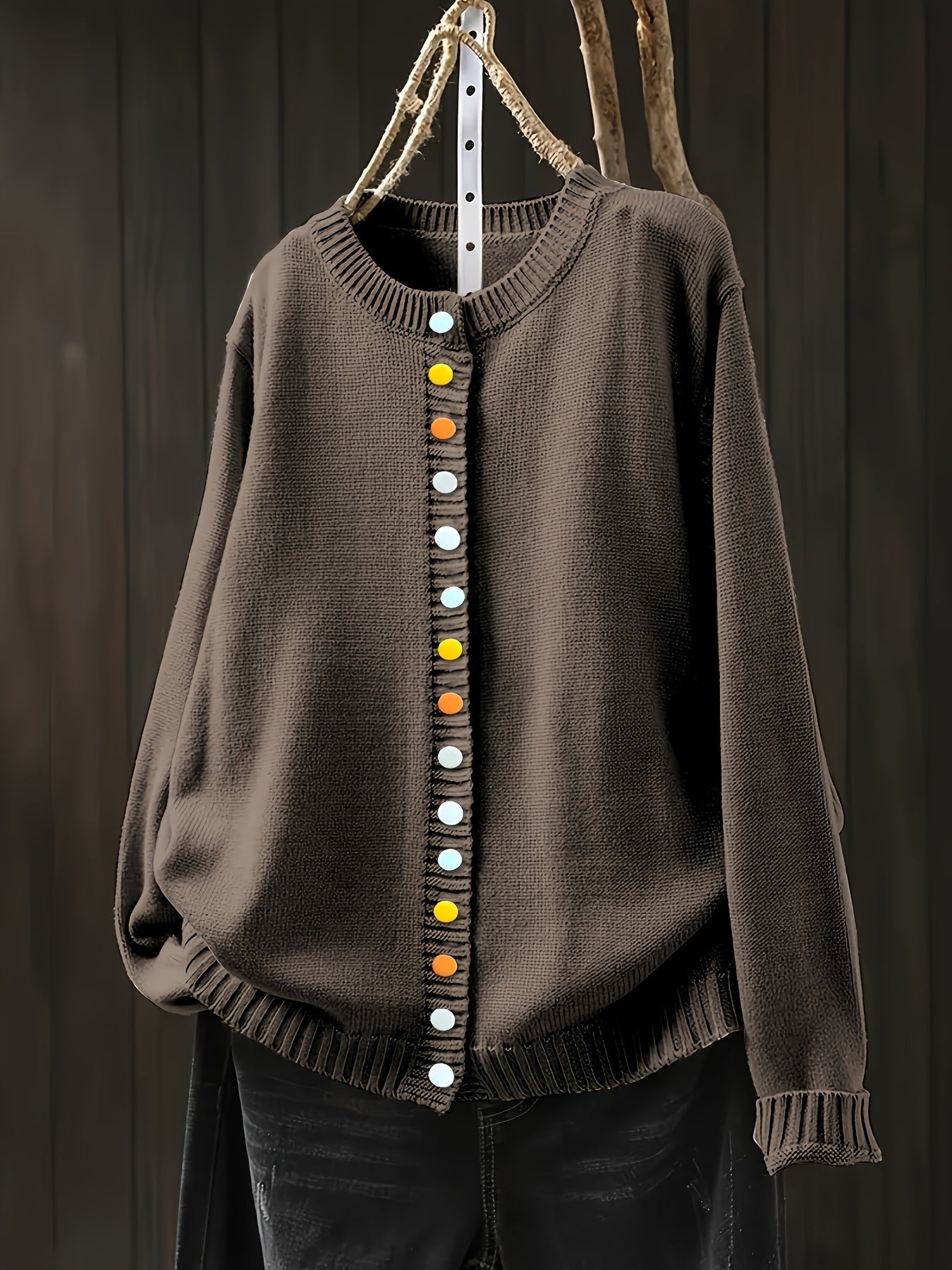 Elaine | Timeless Button Sweater