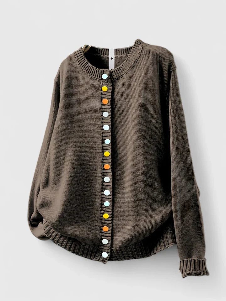 Deborah | Embroidered Detail Cardigan