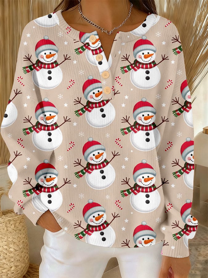 Sofie | Snowy Cheer Sweater