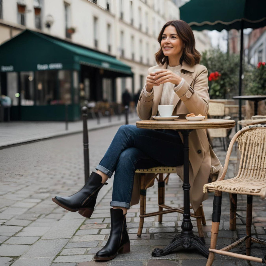 Amara | Classic Zip-Up Boots