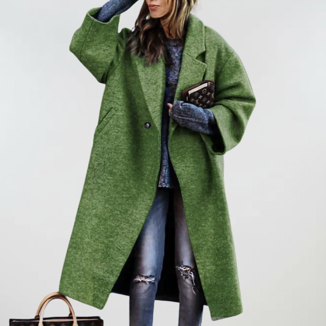 Noelle | Evergreen Comfort Coat