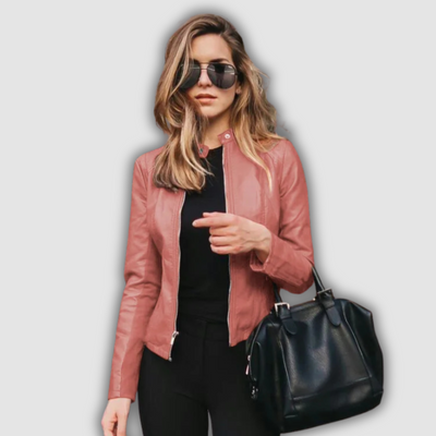 Regina | Classic Leather Jacket