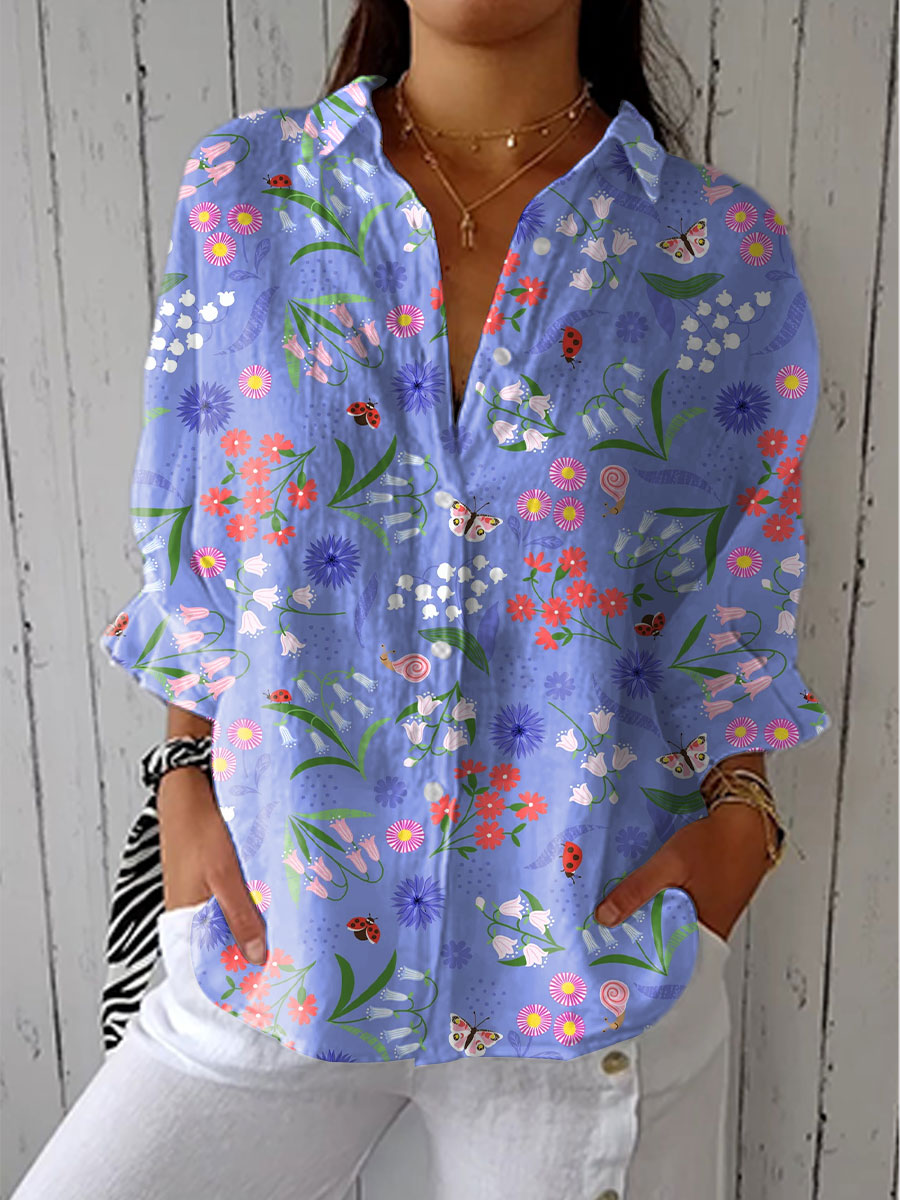 Jackie | Bloom Meadow Blouse