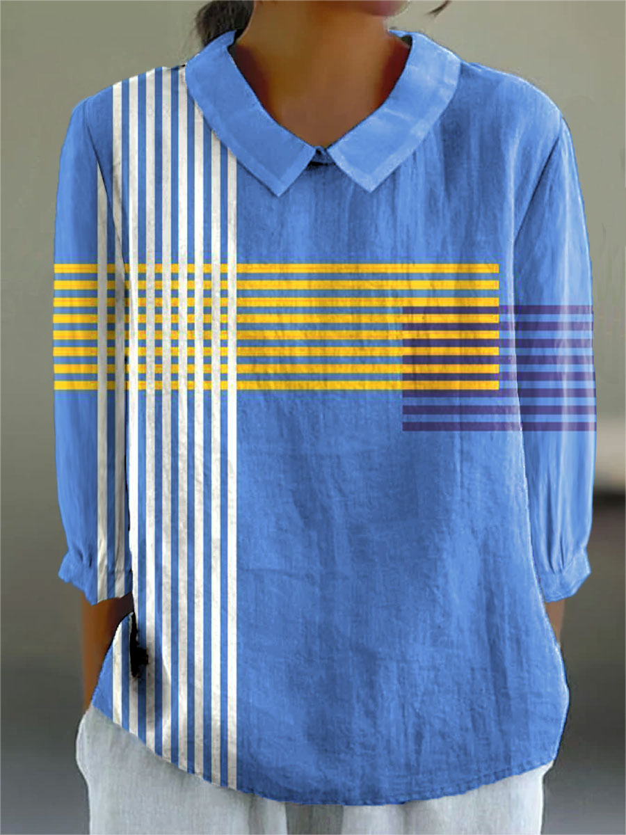 Clarisse | Modern Stripes Blouse