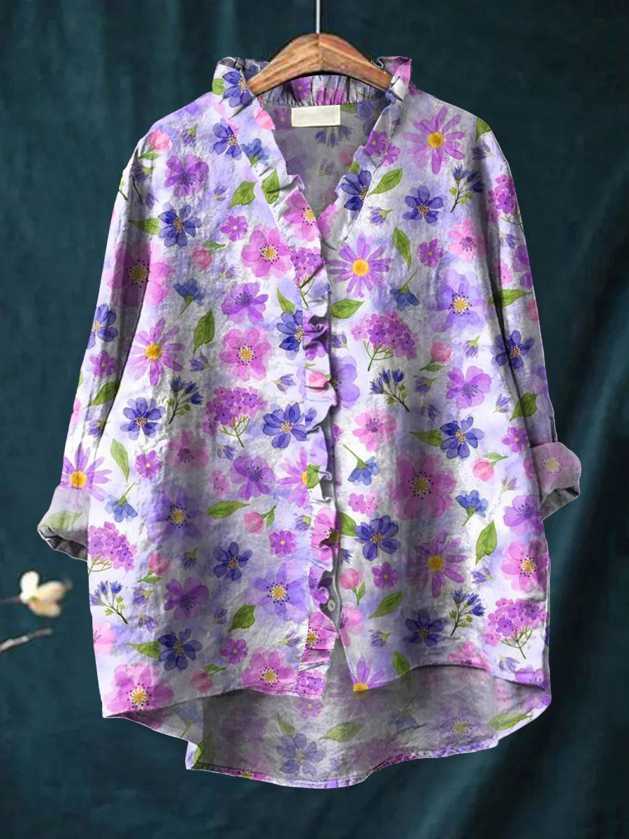 Penelope | Elegant Bloom Blouse