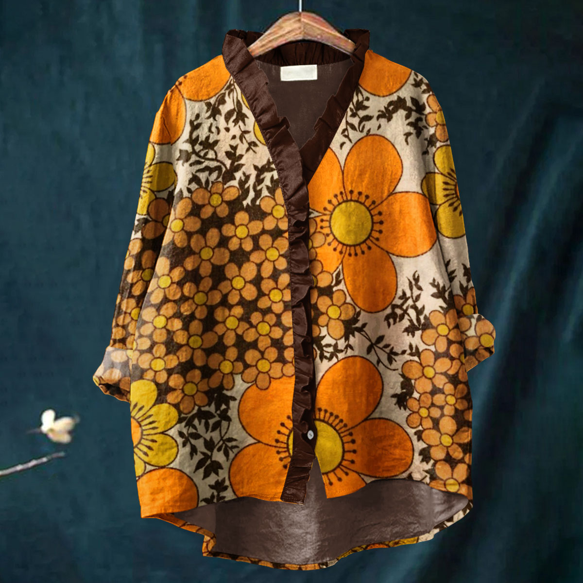 Emmie | Retro Bloom Blouse