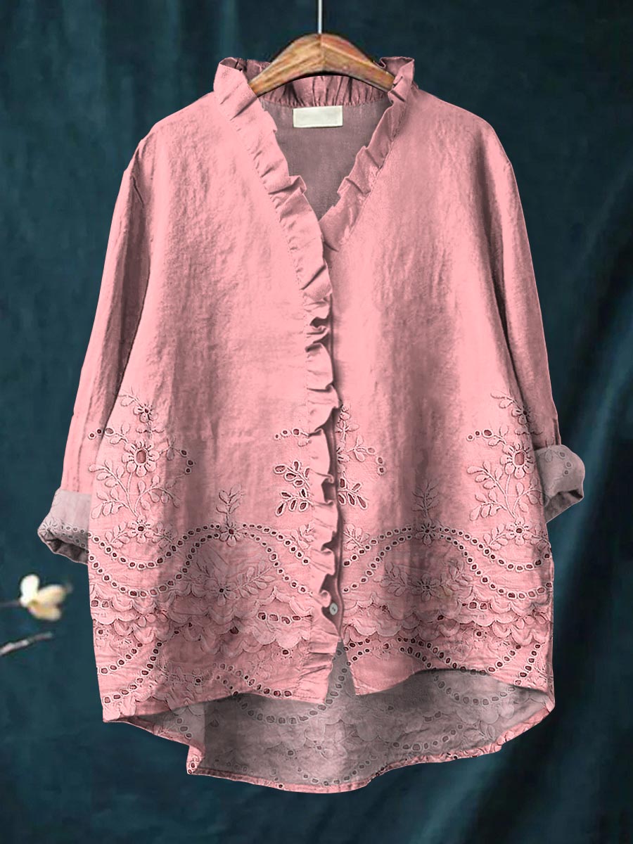 Eliana | Rose Whisper Blouse