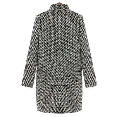 Nicolette | Classic Houndstooth Coat