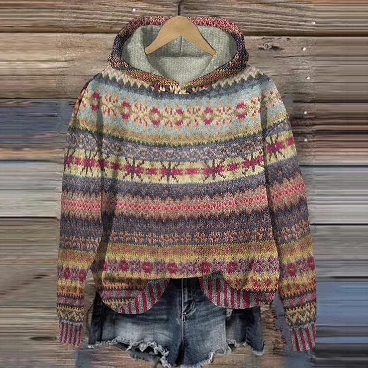 Danielle | Nordic Hoodie Sweater