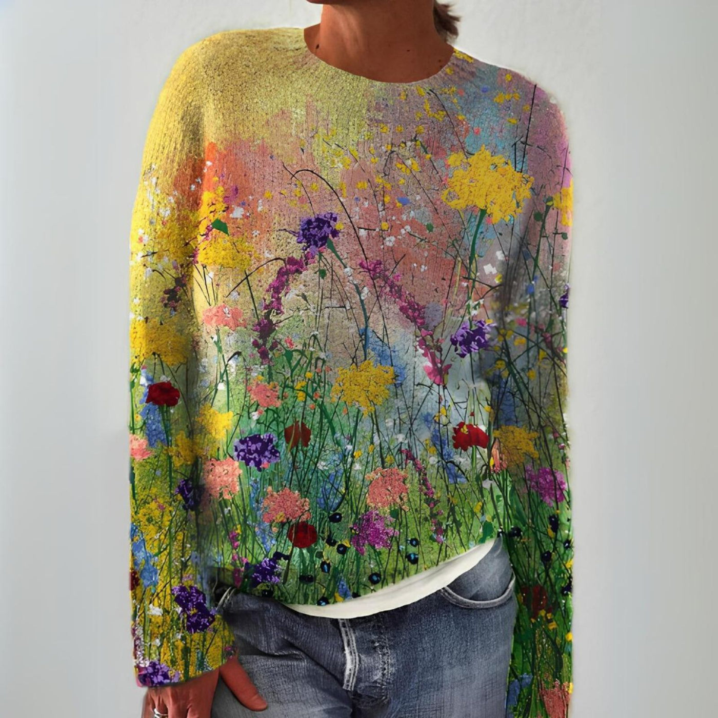 Lydia | Painter’s Meadow Sweater