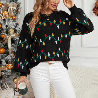 Holly | Twinkle Lights Sweater