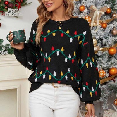 Holly | Twinkle Lights Sweater