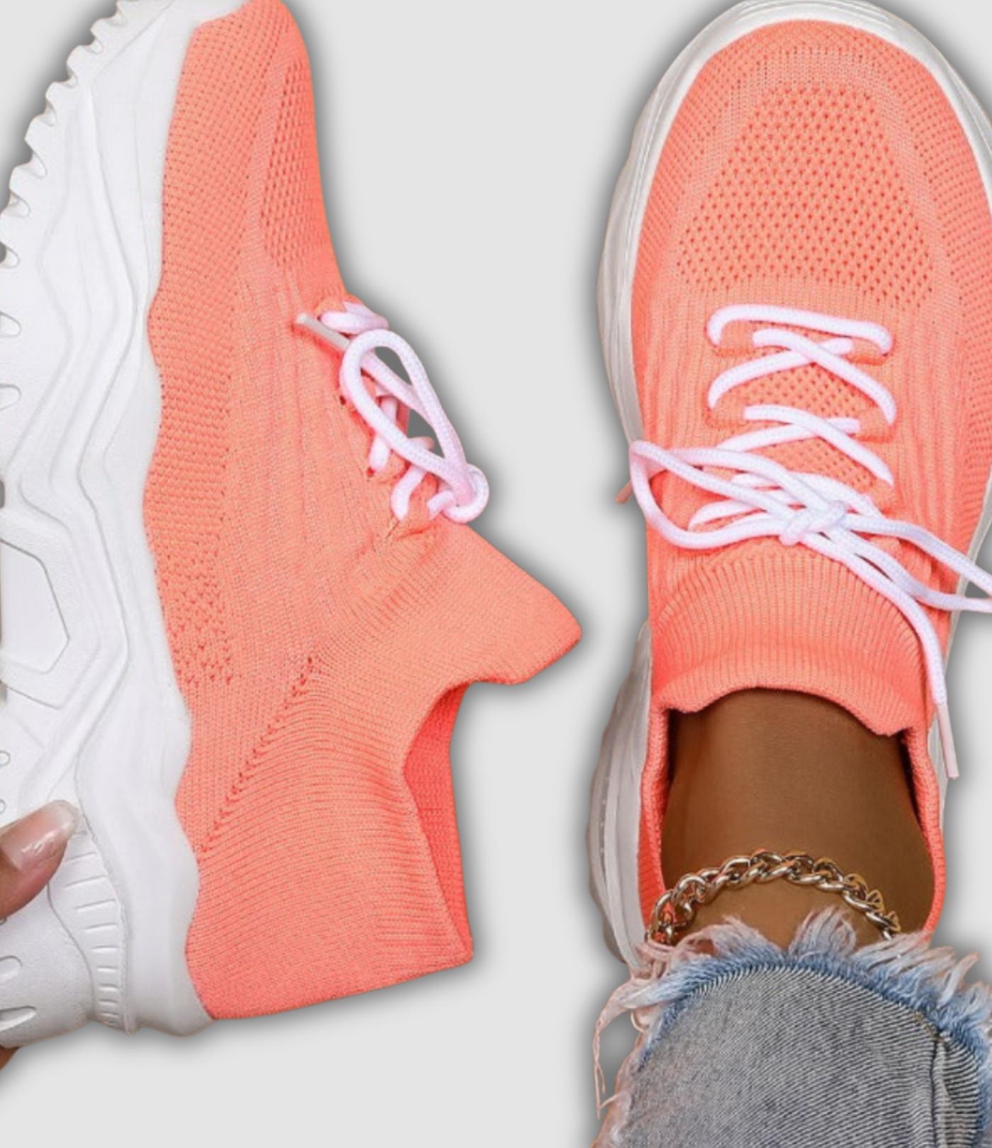 Parker | Chunky Knit Sneakers