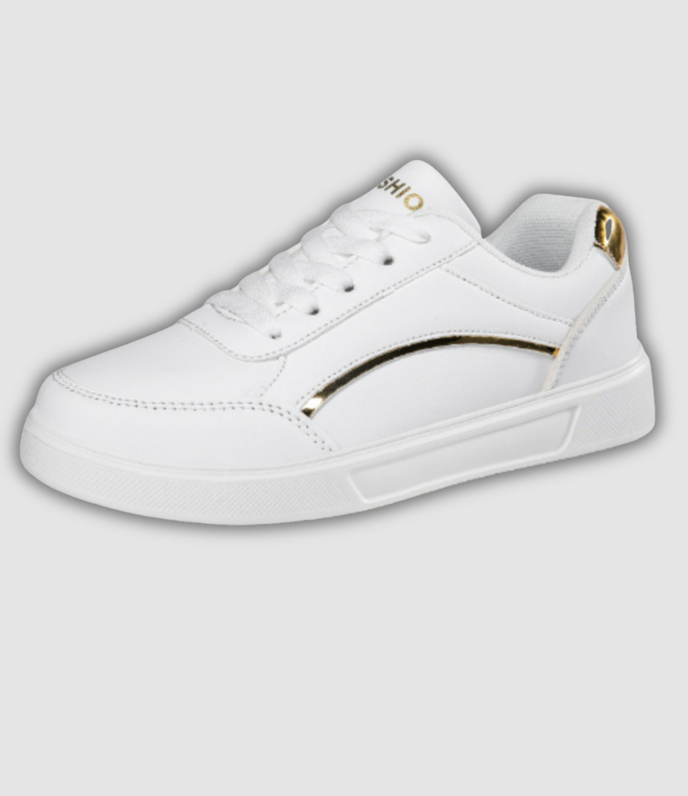 Bria | Classic White Sneakers