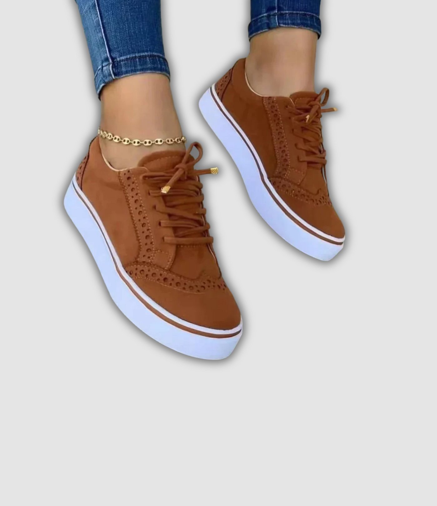 Morgan | Brogue-Style Sneakers