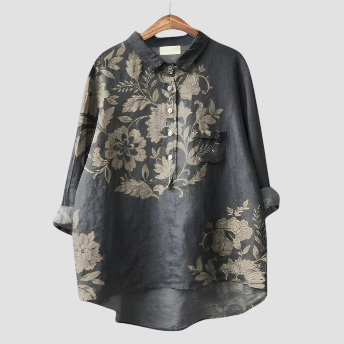 Bellina | Midnight Garden Shirt