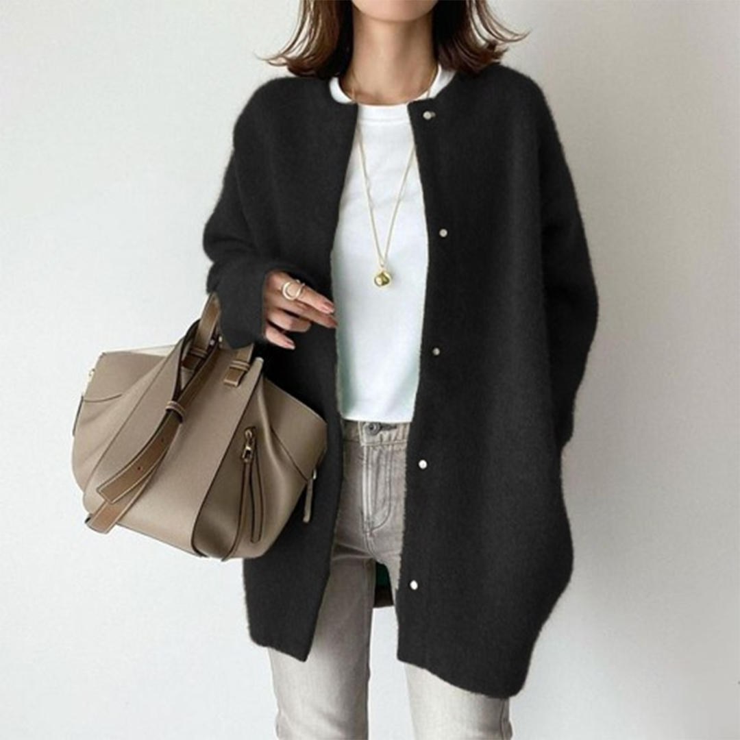 Clara | Soft Longline Knit Sweater