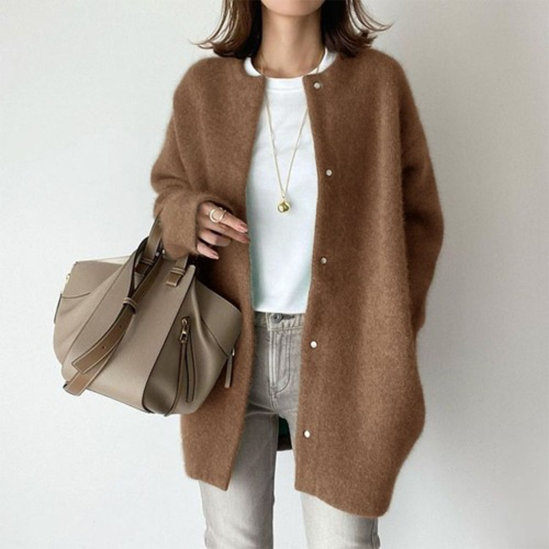 Clara | Soft Longline Knit Sweater
